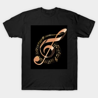 Musical Theme Design T-Shirt